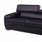 U7090 Sofa in Chocolate Bonded Leather by Global w/Options