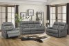 Lambent Motion Sofa & Loveseat 9529DGY - Dark Gray - Homelegance