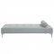 Quenti Sofa Daybed LV00826 in Gray Melange Velvet by Acme