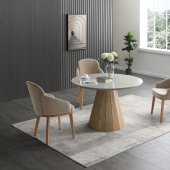 9493 Dining Table by ESF w/Optional 1449 Chairs