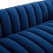 Entertain Sofa in Navy Velvet Fabric by Modway w/Options