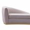 Adele Chaise Lounge TOV-L6153 in Blush Velvet by TOV Furniture