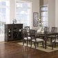 Cadiz Dining Set 5Pc in Vintage Ash by NCFurniture w/Options