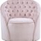 Alessio Accent Chair 501 in Pink Velvet by Meridian