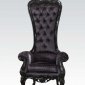 59141 Raven Accent Chair in Black Fabric by Acme