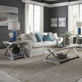 Twin Oaks 3Pc Coffee & End Table Set 877-OT by Liberty [LFCT-877-OT-Twin Oaks]