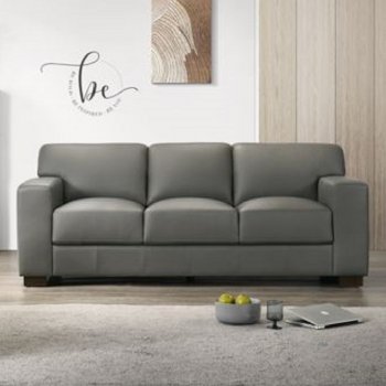 Cali Sofa LV02690 in Anthracite Leather by Acme w/Options [AMS-LV02690 Cali]