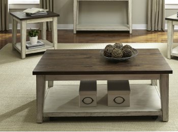 Lancaster Coffee Table & 2 End Tables 3Pc Set 612-OT by Liberty [LFCT-612-OT-Lancaster]