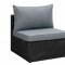 410 Outdoor Patio 7Pc Sectional Sofa Set by Poundex w/Options