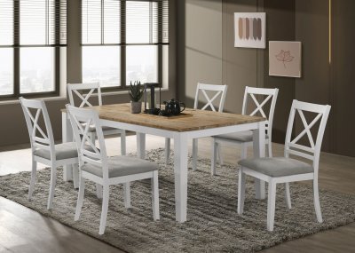 Hollis Dining Set 5Pc 122241 by Coaster w/Options