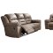 Stoneland Motion Sofa & Loveseat Set 39905 Chocolate by Ashley