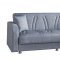 Joker Sofa Bed in Gray Fabric by Casamode w/Options