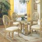 Glass Top Classic Coronado Dining Table w/Options By Acme