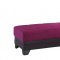 Four Seasons Sectional Sofa Bed in Burgundy by Casamode w/Option