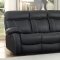 Pendu Motion Sofa 8326BLK in Black by Homelegance w/Options