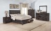 Barkley Bedroom Set 5Pc 206320 in Barn Door Grey by Coaster