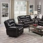 G685 Motion Sofa & Loveseat Cappuccino Bonded Leather by Glory