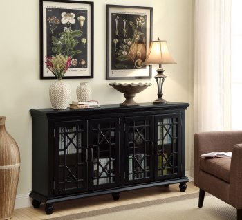 Kovu Accent Cabinet 950639 in Black by Coaster [CRCA-950639 Kovu]