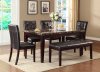 Teague 2544-64 Dining Set 5Pc by Homelegance w/Options