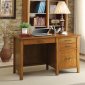 801198 Writing Desk in Honey by Coaster w/Power Outlet