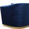 Arabella Sofa 617 in Navy Velvet Fabric by Meridian w/Options