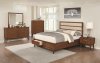 Banning Bedroom Set 5Pc 204440 in Dark Mango - Coaster w/Options