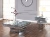 Noralie Coffee Table 81465 in Mirror by Acme w/Options