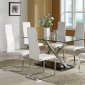 Nameth 102320 Dining Table by Coaster w/Optional White Chairs