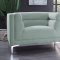 Vernice Sofa & Loveseat 9809FG in Fog Gray by Homelegance