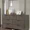 Asterope 5PC Bedroom Set CM7861 in Gray w/Options