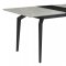 Mina Dining Table 193831 Gray Ceramic Top by Coaster