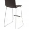 Dive Bar Stool Set of 2 in Black or White by Modway