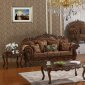 Sheraton 681 Sofa in Brown Fabric w/Optional Items