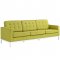 Loft EEI-2052-WHE Sofa in Wheatgrass Fabric by Modway w/Options