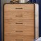 Carla 4Pc Youth Bedroom Set 30760 in Oak by Acme w/Options