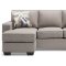 Greaves Sectional Sofa Chaise 5510418 in Stone Fabric by Ashley