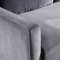 Milan Sofa TOV-L4111 in Grey Velvet Fabric by TOV Furniture