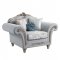 Pelumi Sofa LV01112 in Light Gray Linen by Acme w/Options