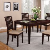 103341 Dining Table by Coaster in Dark Cherry w/Options