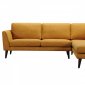 Drew Sectional Sofa 31278 in Gold Color Fabric by VIG