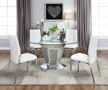 Noralie Dining Table 71285 by Acme w/Optional 73152 Chairs [AMDS-71285-73152-Noralie]