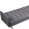 Lennox Sectional Sofa Bed 1600D in Grey Fabric by VIG