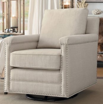 Oreboro Accent Chair 2Pc Set 1221-1 in Beige by Homelegance [HECC-1221-1-Oreboro]