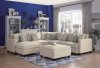 Southgate Sectional Sofa 9823VR in Ivory - Homelegance w/Options