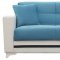 Milano Sofa Bed in Blue Fabric by Casamode w/Options