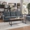 Cagle Sofa & Loveseat Set 1219GY in Gray Fabric by Homelegance