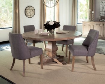 Florence 180200 Round Dining Table by Coaster w/Options [CRDS-180200-180250-Florence]