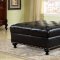 Biden SM6304 Sofa in Purple Fabric & Black Leatherette w/Options