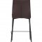 D895BT Bar Table Dark Brown by Global w/Optional D1014BS Stools