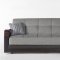 Luna Fulya Gray Sofa Bed by Bellona w/Options